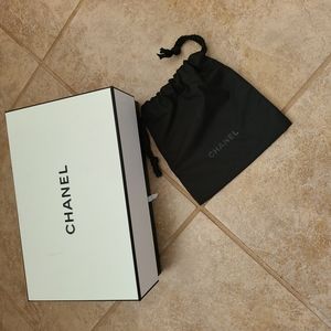 Chanel dust bag with box